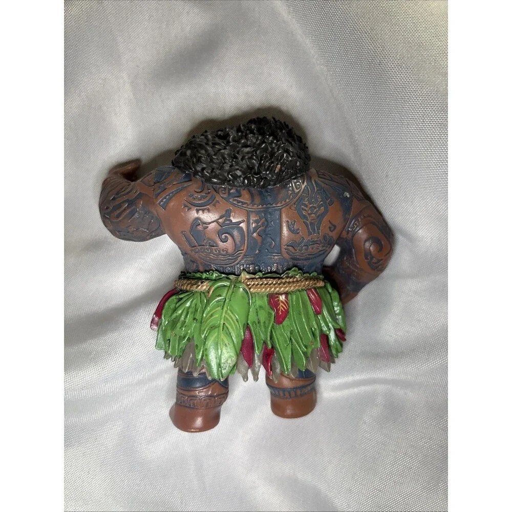 Disney Moana Maui Demigod Strong  Figure Figurine Cake Topper Toy 4